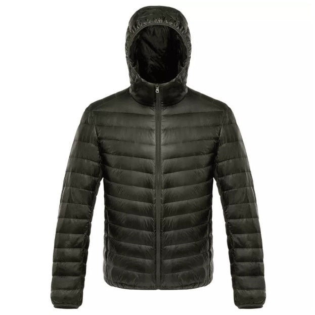 Hooded Jacket Herren Leichtgewicht mit Lässigem Schnitt - 3 - Jasminaboutique.com