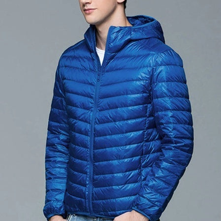 Hooded Jacket Herren Leichtgewicht mit Lässigem Schnitt - 4 - Jasminaboutique.com