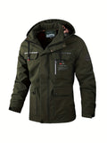 Jacke Herren Slim Fit mit Mehrfachtaschen-Design - 7 - Jasminaboutique.com