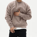 Pullover Herren Lockerer Schnitt mit Rundhalsausschnitt - 6 - Jasminaboutique.com