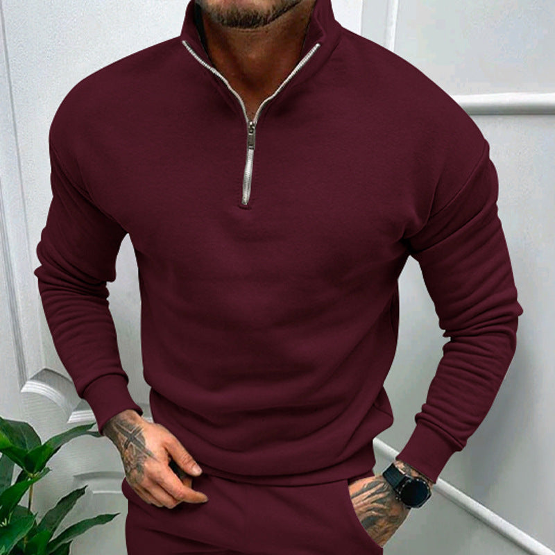 Pullover Herren Fleece-Futter mit Reißverschluss - 6 - Jasminaboutique.com