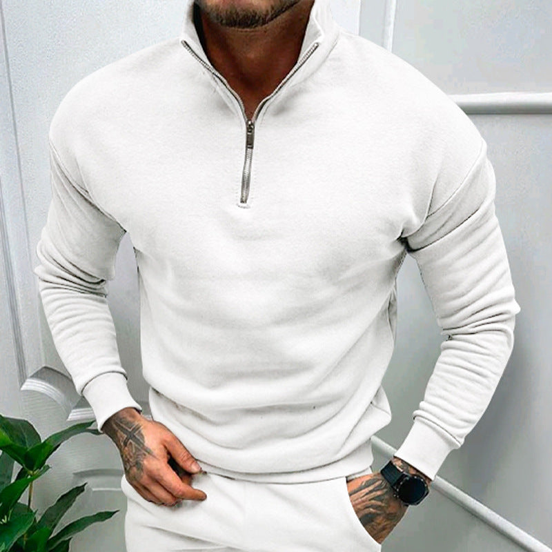 Pullover Herren Fleece-Futter mit Reißverschluss - 7 - Jasminaboutique.com