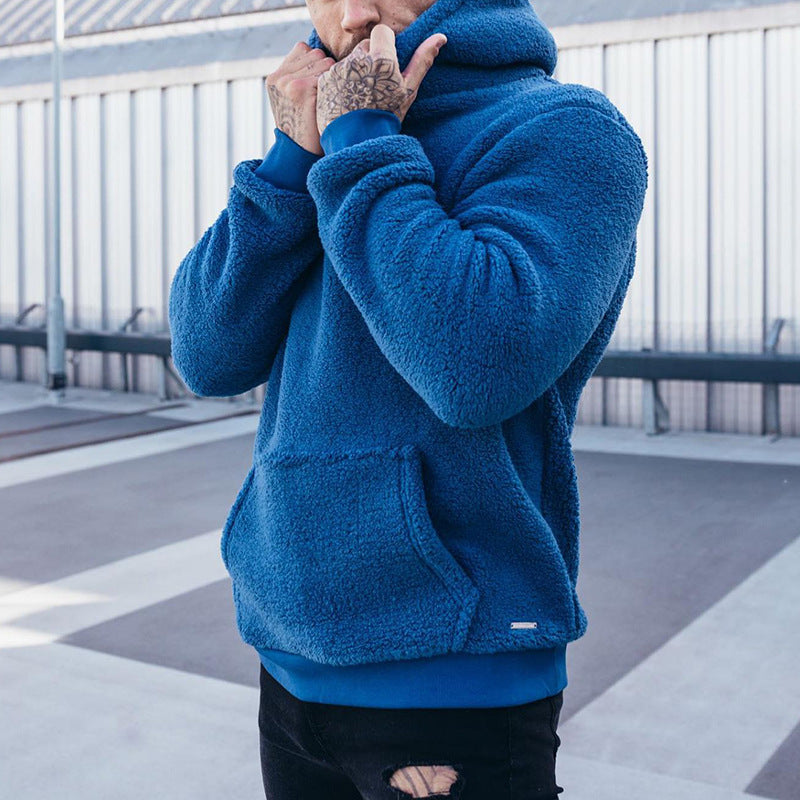 Hoodie Herren Pullover mit großer Tasche und langen Ärmeln - 1 - Jasminaboutique.com