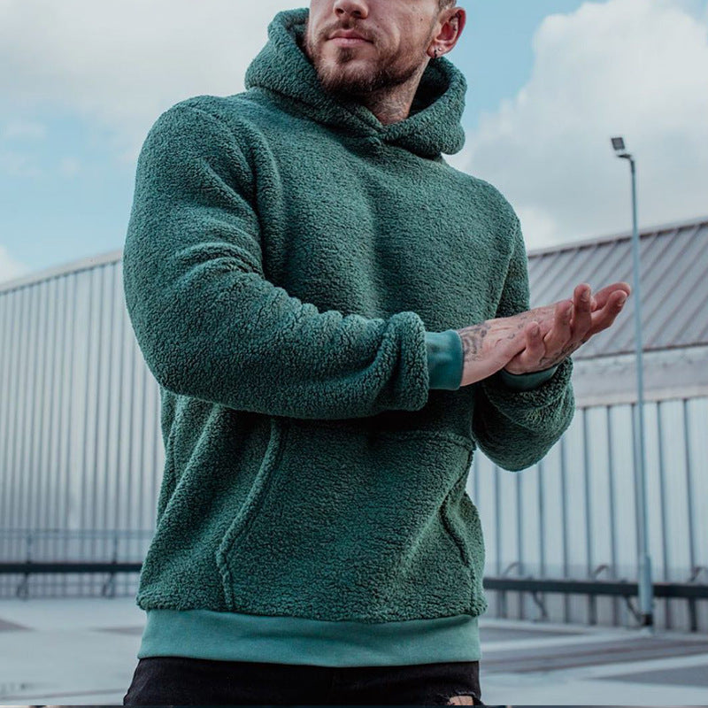 Hoodie Herren Pullover mit großer Tasche und langen Ärmeln - 2 - Jasminaboutique.com