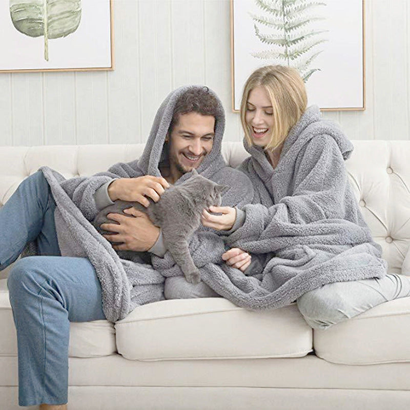 Hoodie Sweatshirt Damen Oversized mit großer Tasche - 7 - Jasminaboutique.com