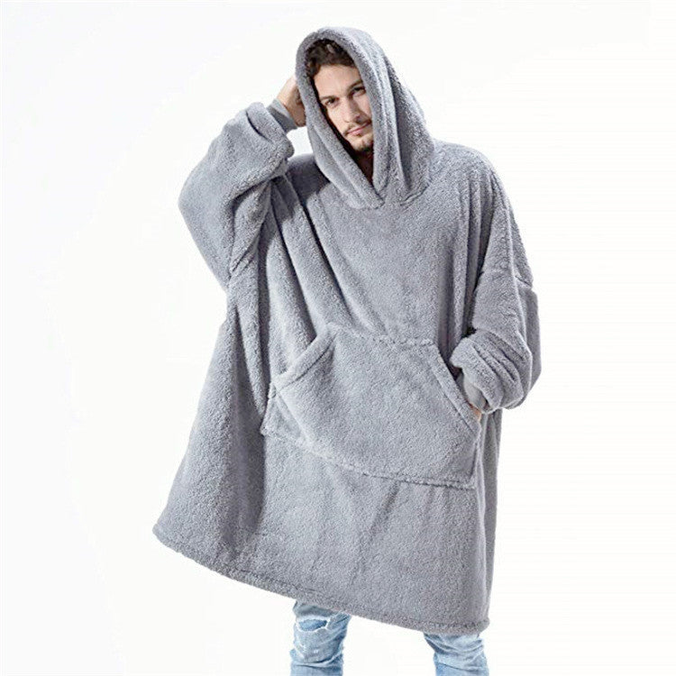 Hoodie Sweatshirt Damen Oversized mit großer Tasche - 10 - Jasminaboutique.com