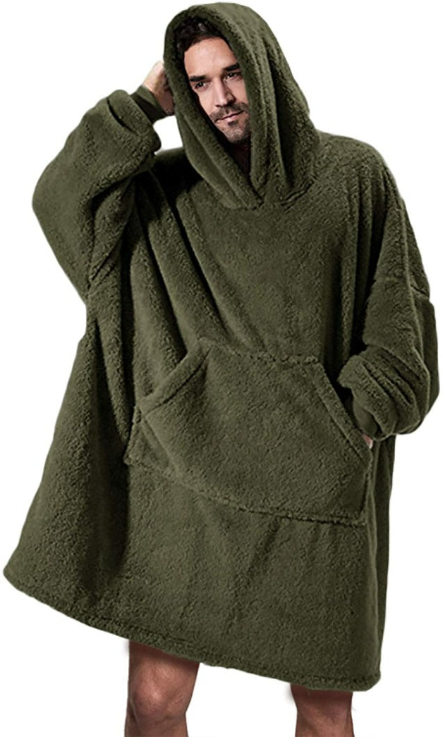 Hoodie Sweatshirt Damen Oversized mit großer Tasche - 13 - Jasminaboutique.com