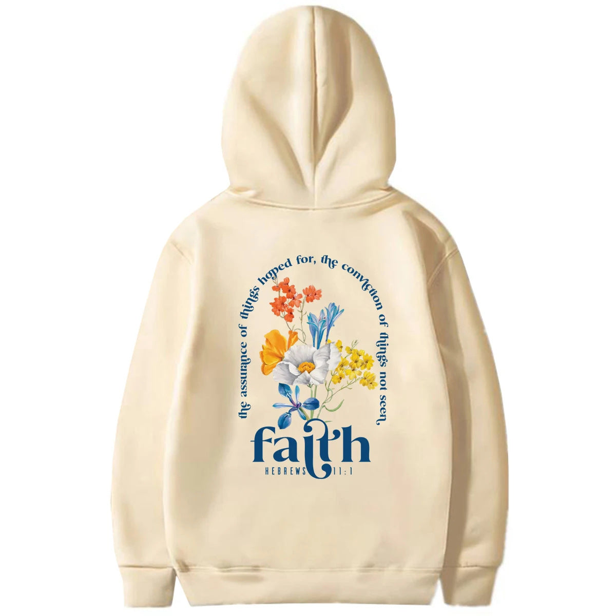 Hoodie Damen Lockerer Schnitt mit Floralprint - 14 - Jasminaboutique.com