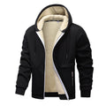 Hoodie Herren Schwergewicht mit Sherpa-Futter - 2 - Jasminaboutique.com