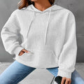 Hoodie Damen Relaxed Fit mit Fronttasche - 6 - Jasminaboutique.com
