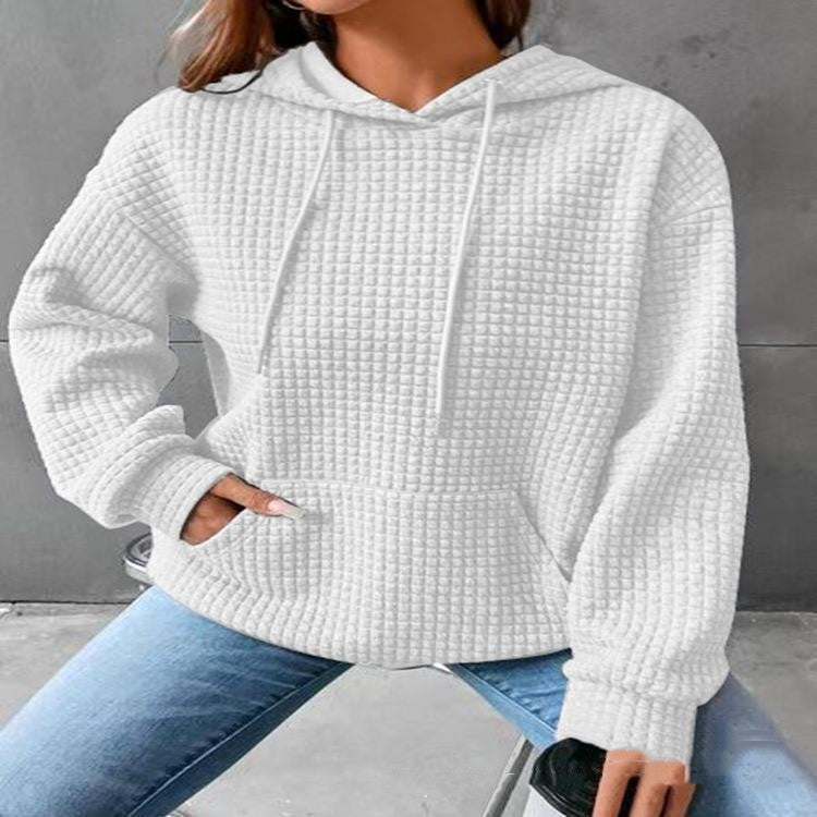 Hoodie Damen Relaxed Fit mit Fronttasche - 6 - Jasminaboutique.com