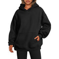 Hoodie Damen Oversized mit Taschen - 1 - Jasminaboutique.com
