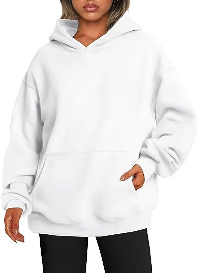 Hoodie Damen Oversized mit Taschen - 2 - Jasminaboutique.com