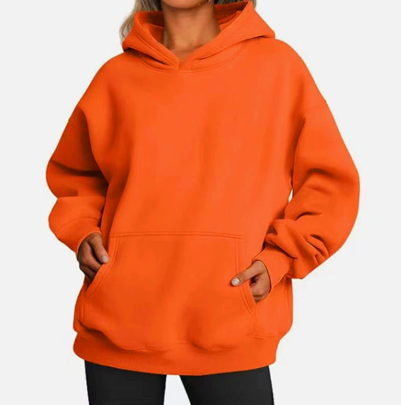 Hoodie Damen Oversized mit Taschen - 14 - Jasminaboutique.com