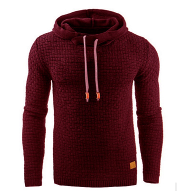 Hoodie Herren Regular Fit mit strukturiertem Design - 2 - Jasminaboutique.com