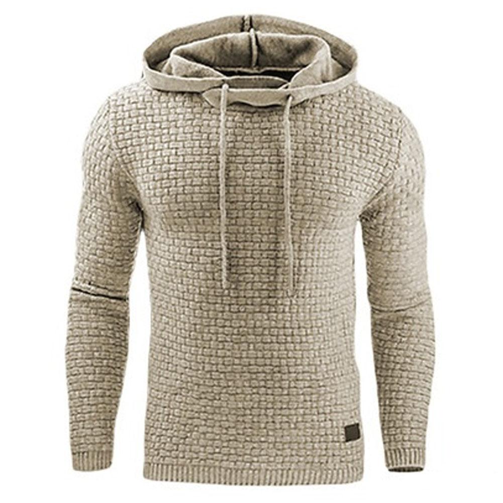 Hoodie Herren Regular Fit mit strukturiertem Design - 7 - Jasminaboutique.com