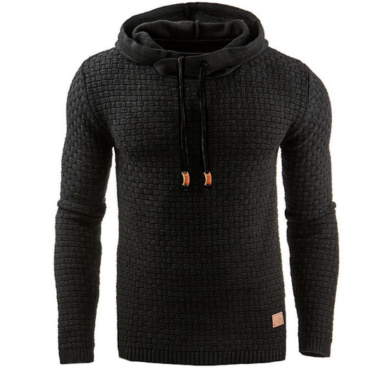 Hoodie Herren Regular Fit mit strukturiertem Design - 8 - Jasminaboutique.com