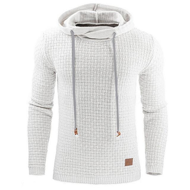 Hoodie Herren Regular Fit mit strukturiertem Design - 17 - Jasminaboutique.com