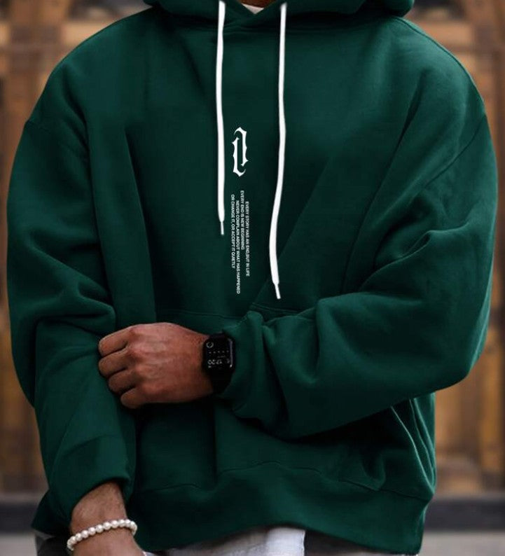 Hoodie Herren Relaxed Fit mit Fronttasche - 1 - Jasminaboutique.com