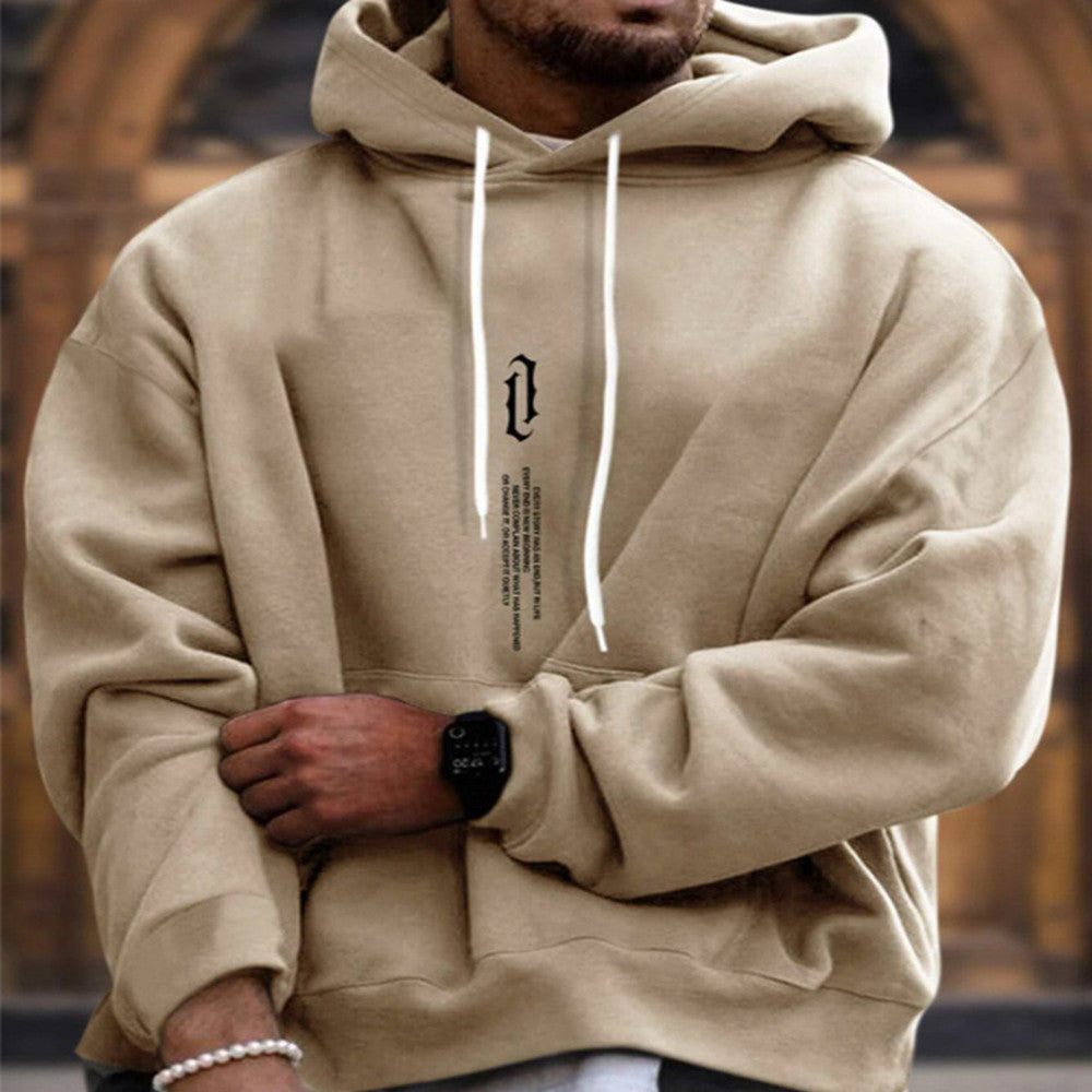 Hoodie Herren Relaxed Fit mit Fronttasche - 2 - Jasminaboutique.com