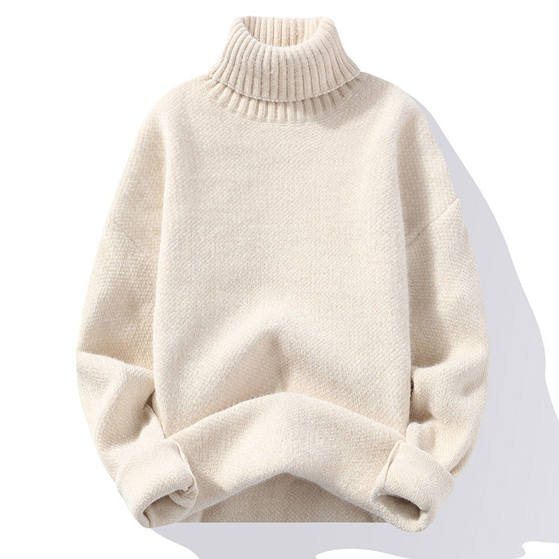 Pullover Herren Slim-Fit mit hohem Kragen - 9 - Jasminaboutique.com