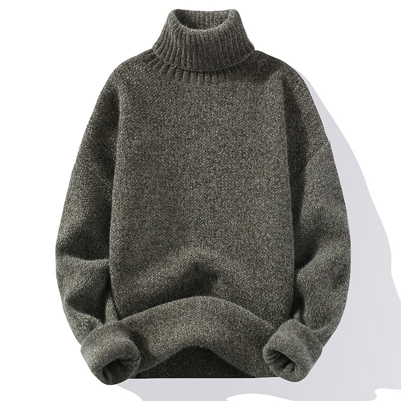 Pullover Herren Slim-Fit mit hohem Kragen - 11 - Jasminaboutique.com