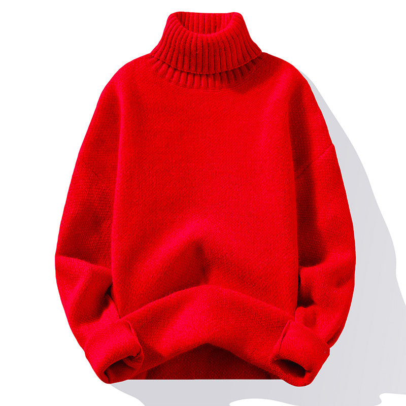 Pullover Herren Slim-Fit mit hohem Kragen - 13 - Jasminaboutique.com