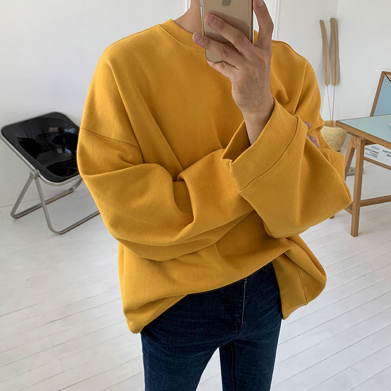 Pullover Herren Relaxed Fit mit Rundhalsausschnitt - 2 - Jasminaboutique.com