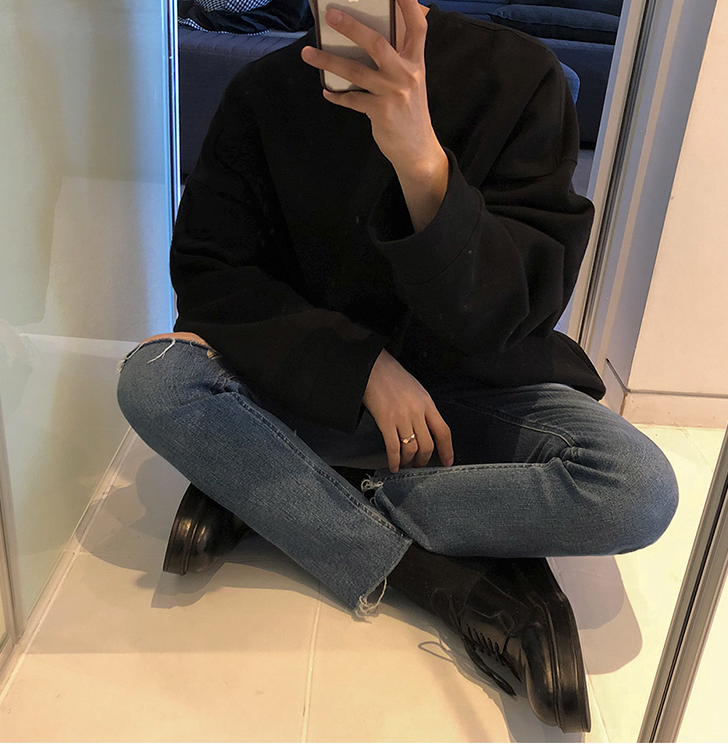Pullover Herren Relaxed Fit mit Rundhalsausschnitt - 6 - Jasminaboutique.com