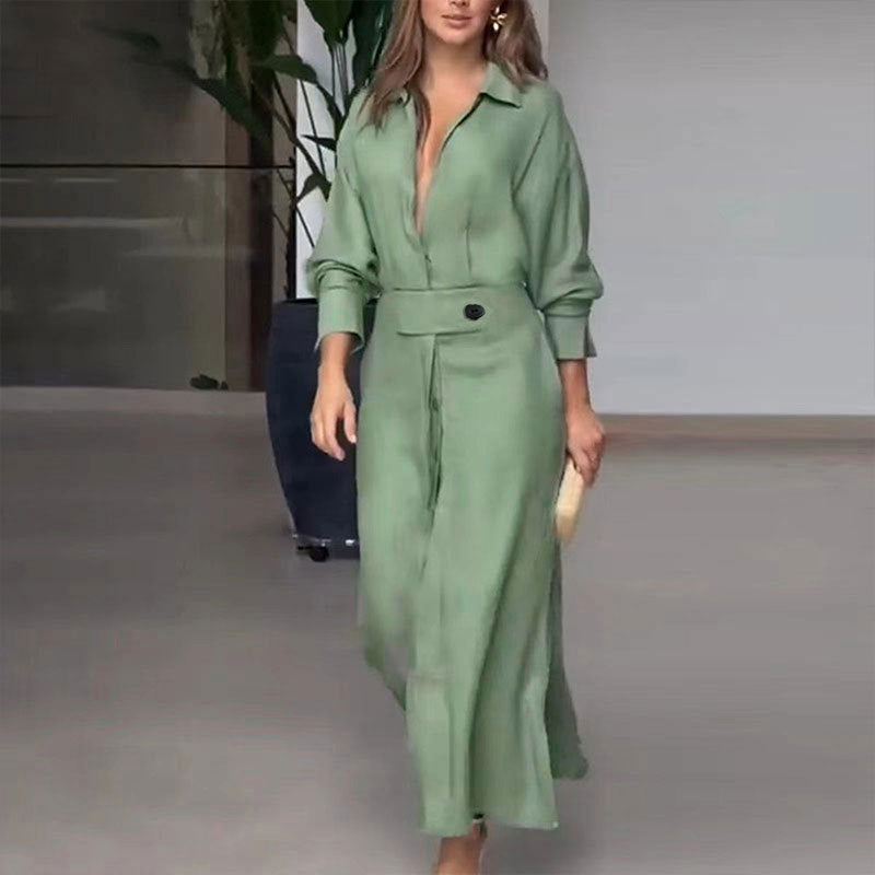 Kleid Damen mit taillierendem Design - 1 - Jasminaboutique.com