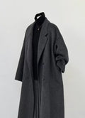 Mantel Damen Lockerer Schnitt mit Knöpfen - 2 - Jasminaboutique.com