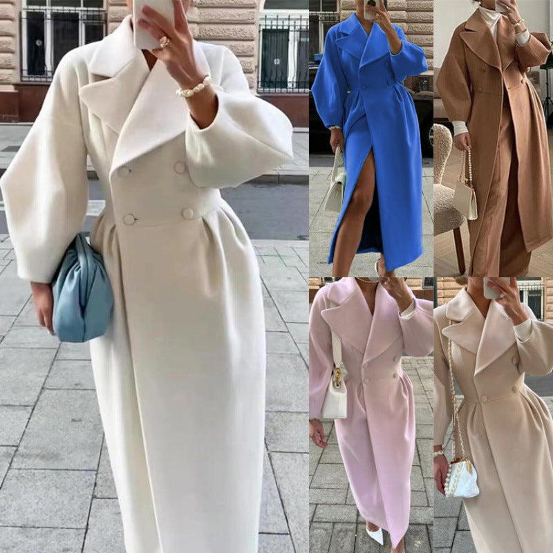 Mantel Damen Tailliert mit Laternenärmeln - 1 - Jasminaboutique.com