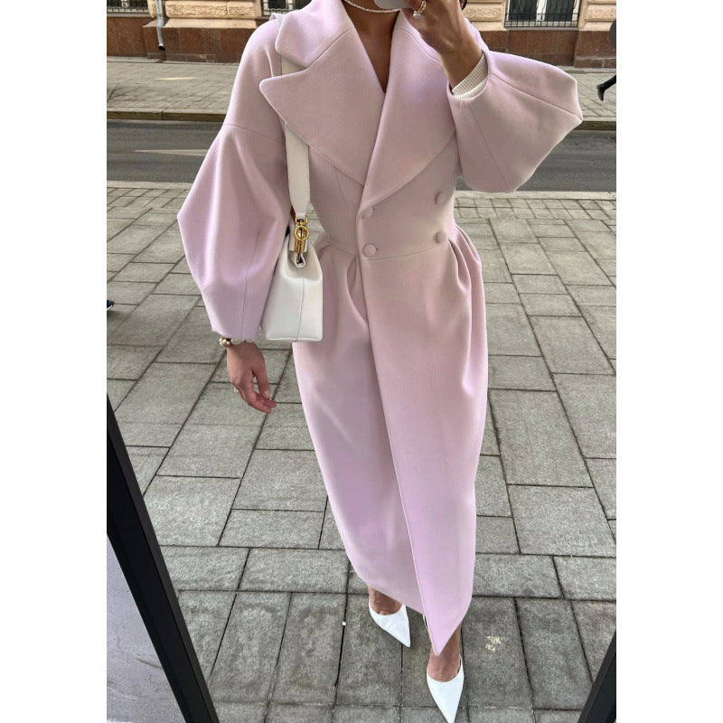 Mantel Damen Tailliert mit Laternenärmeln - 14 - Jasminaboutique.com