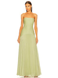 Elena – Women Pleated Maxi Dress - Image 1