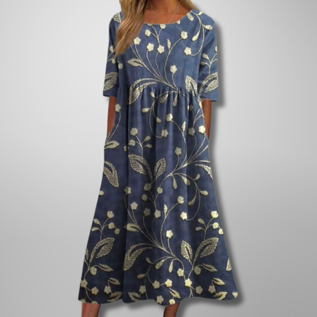 Lotte – Relaxed Floral Dress - Image 1