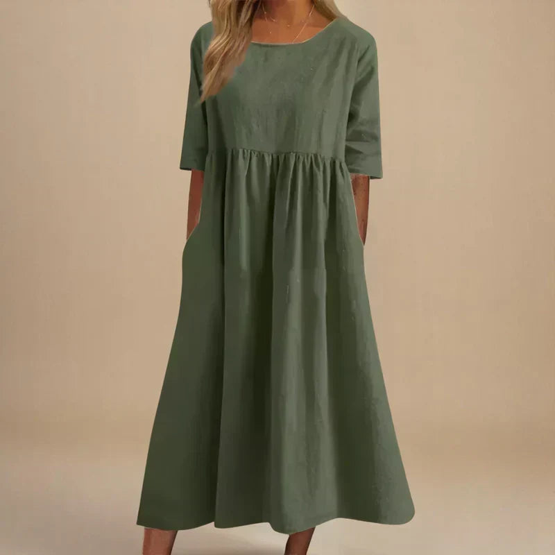 Charlotte – Women Casual Midi Dress - Image 4