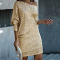 Sophie – Women Off-Shoulder Sequin Dress - Image 15