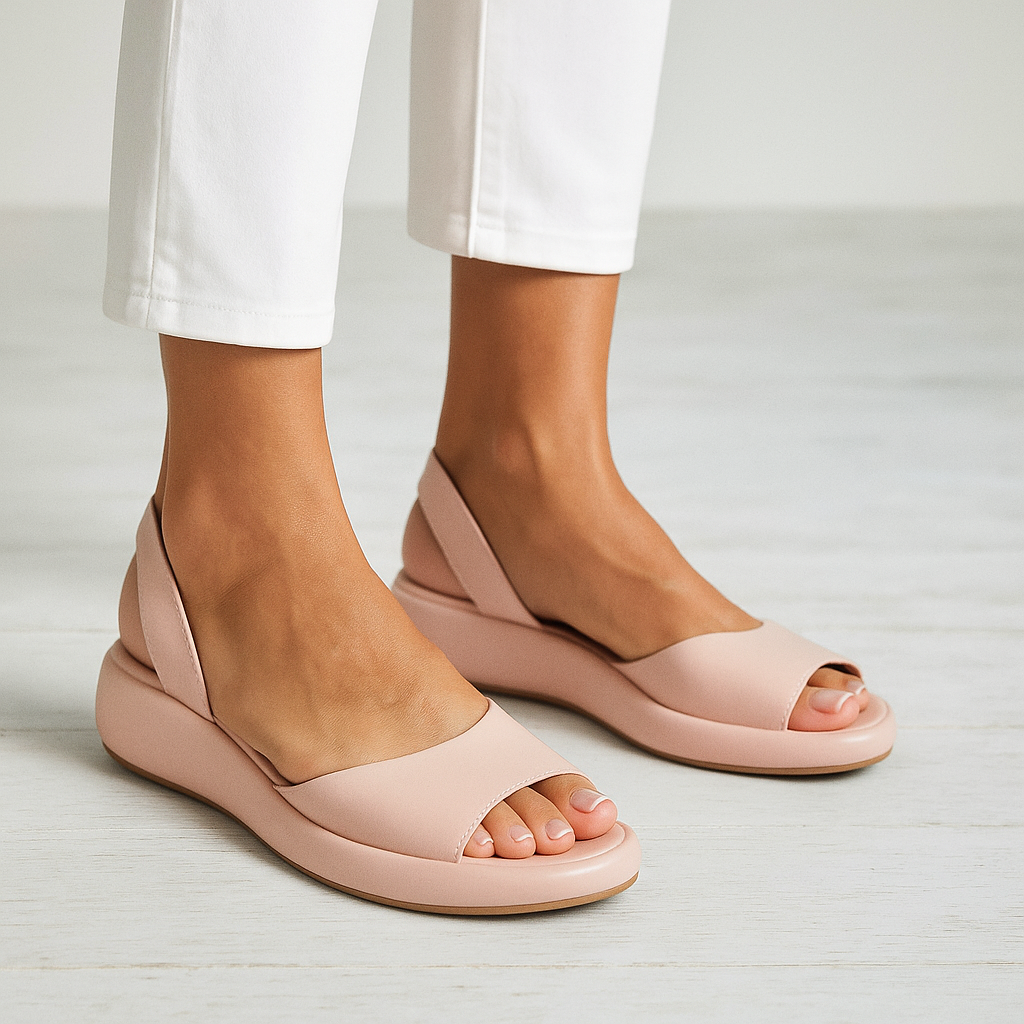 Olivia – Minimalist Open Toe Sandals - Image 3