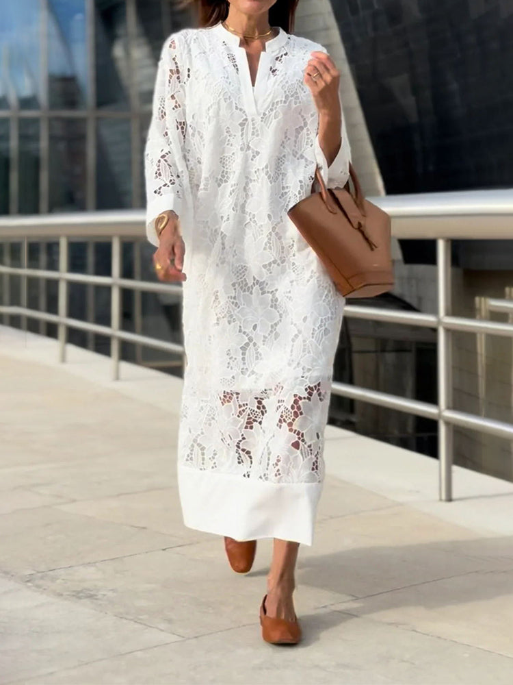 Sophie – Women Lace Maxi Dress - Image 3