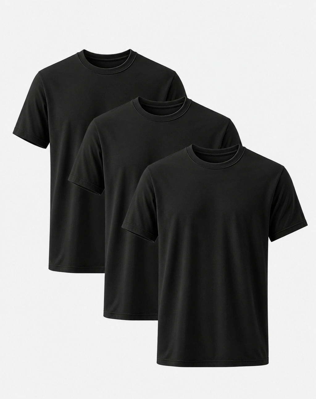 Regular Fit Crew Neck Cotton T-Shirt - Image 6