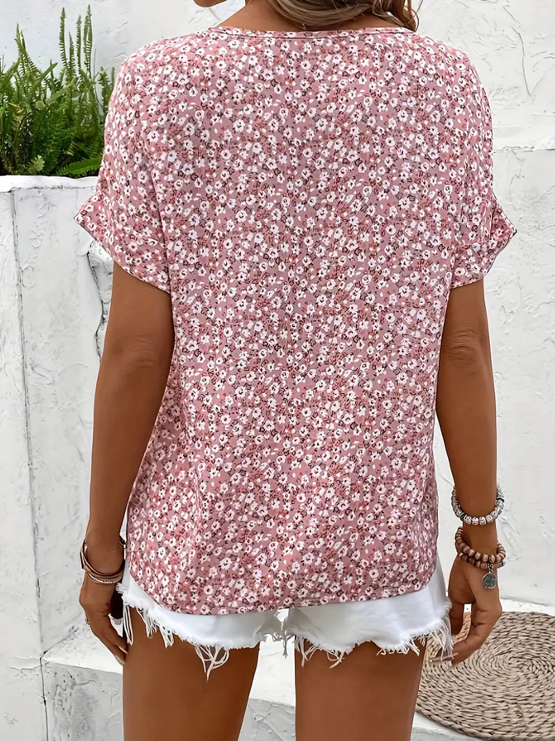 Sophie – Women Floral Print Blouse - Image 2