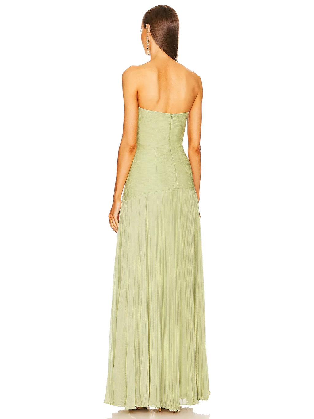 Elena – Women Pleated Maxi Dress - Image 3