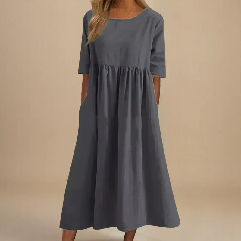 Charlotte – Women Casual Midi Dress - Image 6