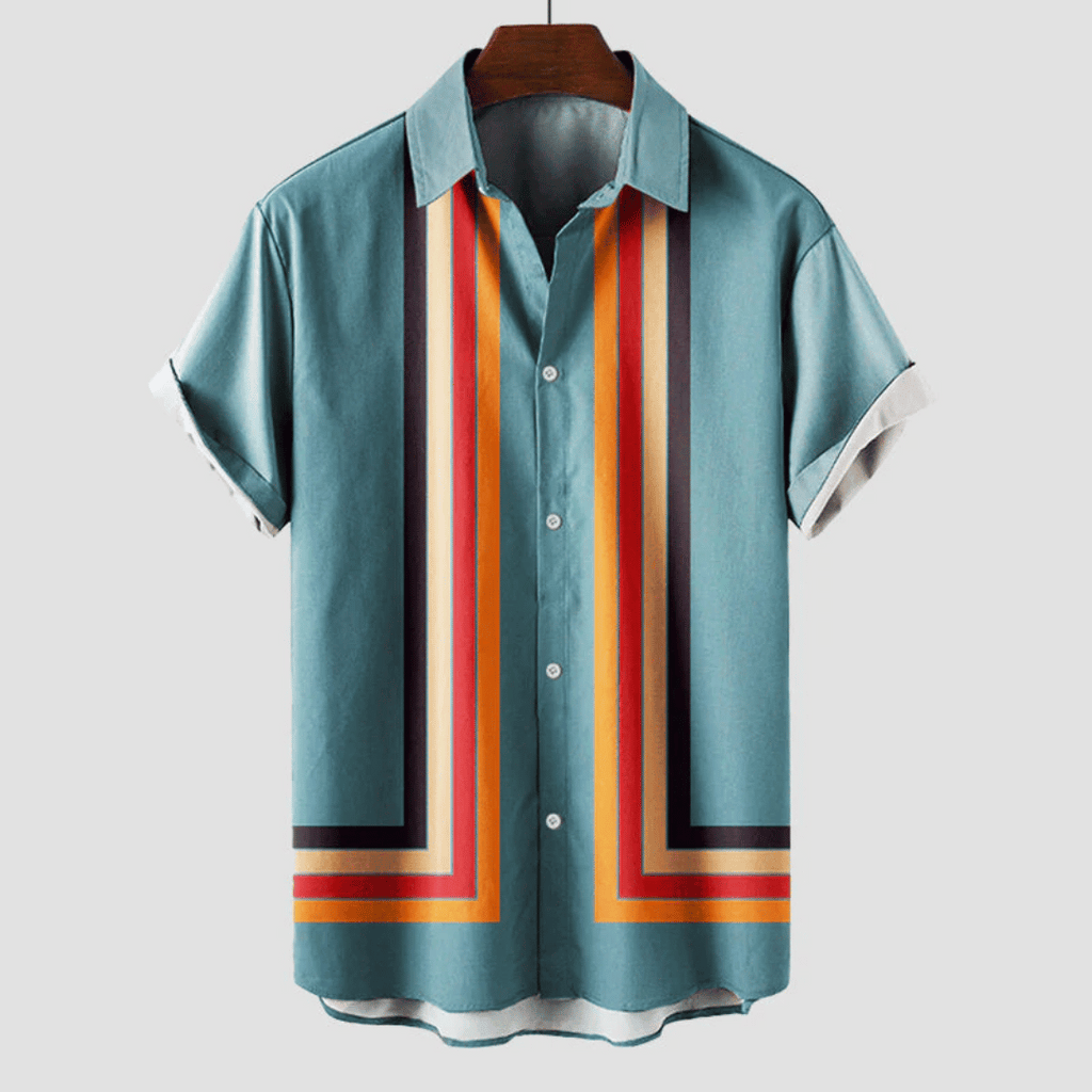 Anton – Retro Short Sleeve Shirt - Image 4