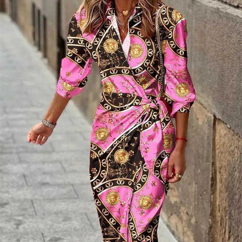 Mia – Women Wrap Dress - Image 6