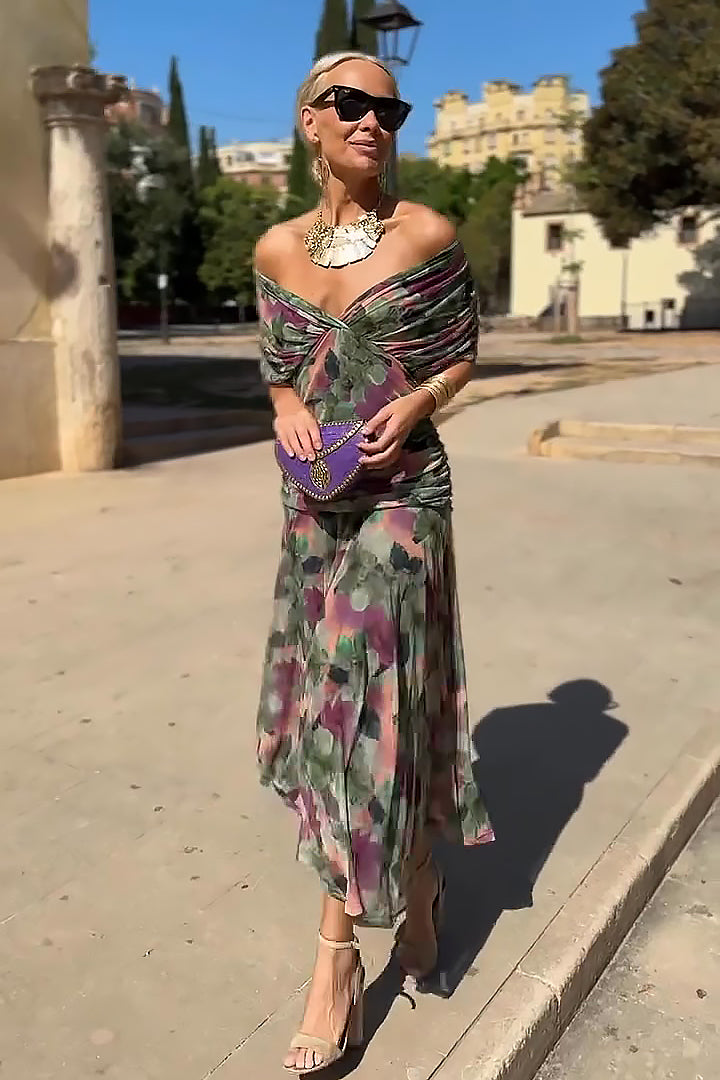 Linah – Women Elegant Evening Dress - Image 3