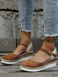 Verena – Women Espadrille Wedge Sandals - Image 1
