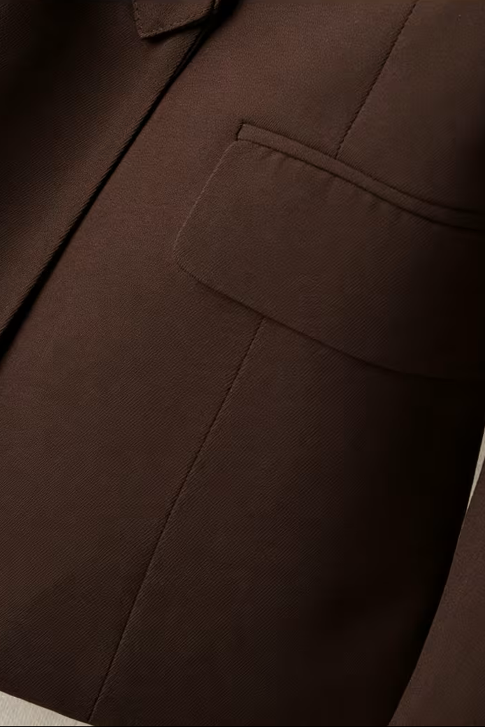Blazer Damen mit Zweiknopfverschluss und Pattentaschen | J&B - 4 - Jasminaboutique.com
