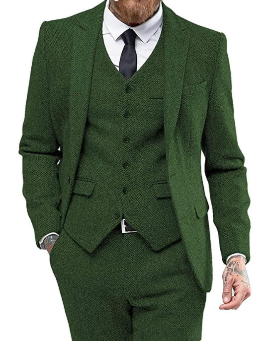 Carlo – Herringbone 3-piece Suit - Image 9