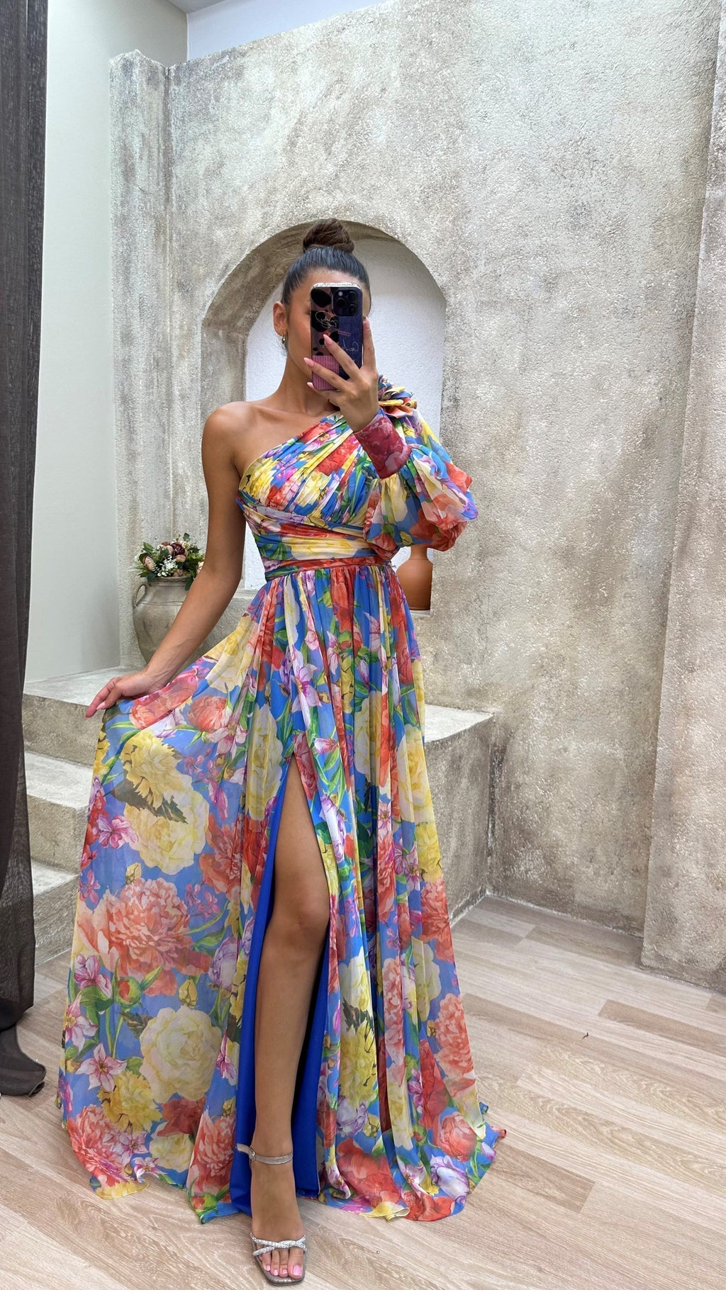 Ariana – Women Maxi Floral Dress - Image 3